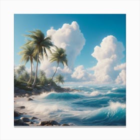 - Ocean Stock Videos & Royalty-Free Footage Canvas Print