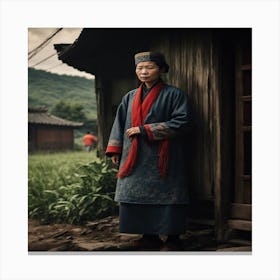 Chinese Woman Canvas Print