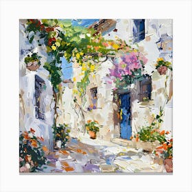 Street In Spain Canvas Print