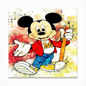 Mickey Mouse 1 Canvas Print