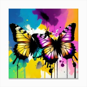 Butterfly Painting 182 Canvas Print