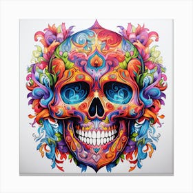 Sugar Skull 2 Canvas Print