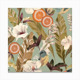 New Tropicals Botanical Jungle Canvas Print