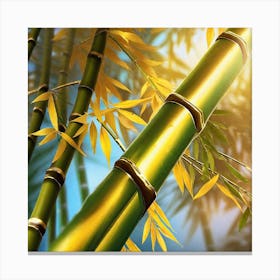 Bamboo Tree 3 Canvas Print