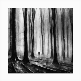 Dark Forest Canvas Print