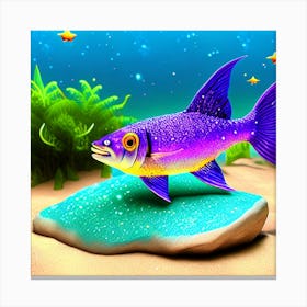 Fish In The Sea 5 Canvas Print