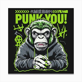 Punk You Canvas Print