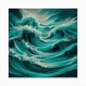 Ocean Waves 19 Canvas Print