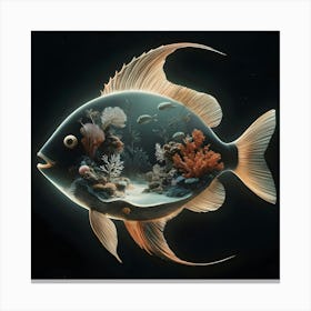 Fish In The Sea Canvas Print