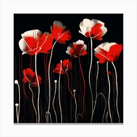 Red Poppies Canvas Print