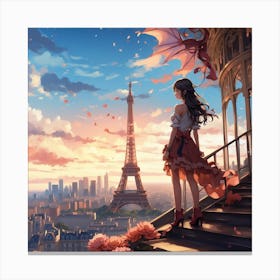 Eiffel Tower Canvas Print