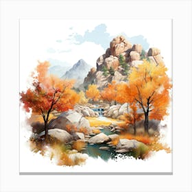 Autumn Landscape 10 Canvas Print