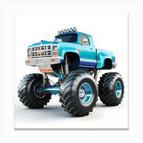 Monster Truck 3 Canvas Print