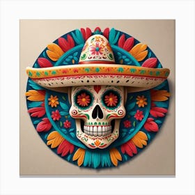 Day Of The Dead 51 Canvas Print