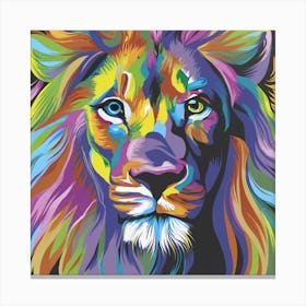 Lion Painting Canvas Print