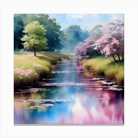 Cherry Blossoms 25 Canvas Print