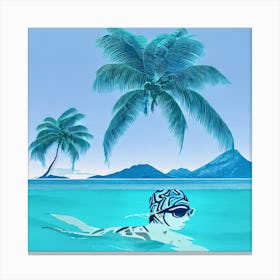 Scuba Diving Canvas Print