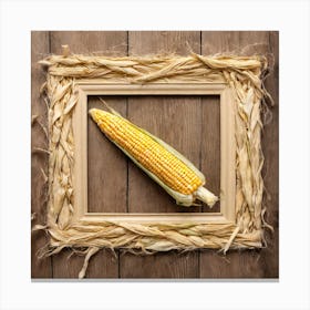 Corn In A Frame Canvas Print