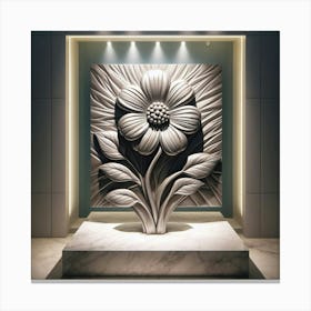 Flower Wall Art Canvas Print