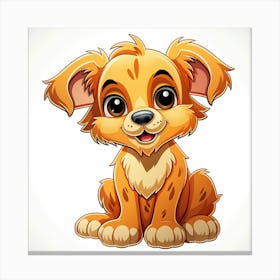 Cute Puppy 1 Canvas Print