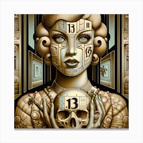 Thirteenth Canvas Print