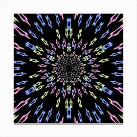 Abstract Psychedelic Pattern 9 Canvas Print