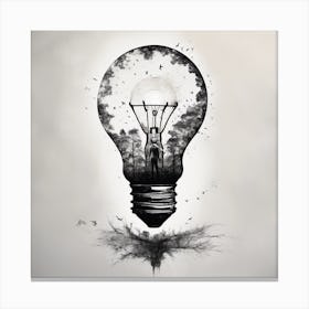 Lightbulb Canvas Print