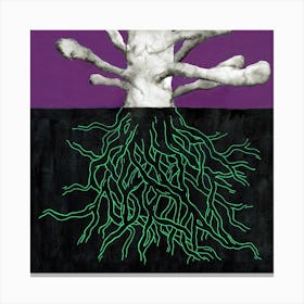 Rooted Square Canvas Print