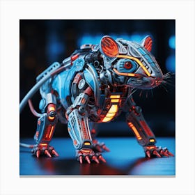 Robot Rat 1 Canvas Print