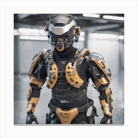 Futuristic Armor Canvas Print