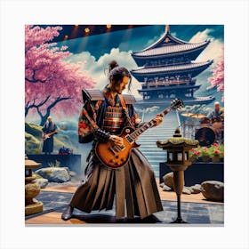 Samurai Solo Canvas Print