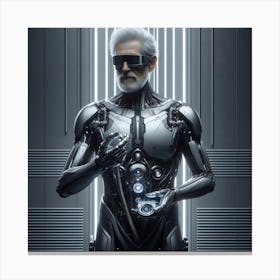 Robot Man 11 Canvas Print