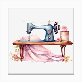 Sewing Machine Canvas Print