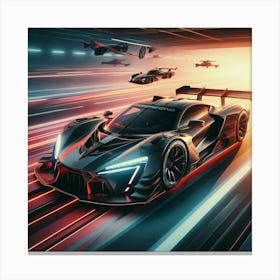 Futuristic Racing Cars 2 Toile