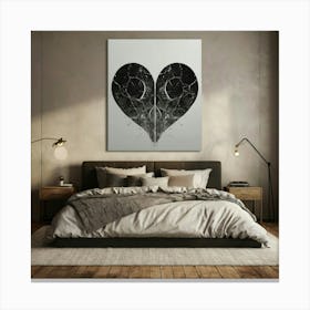 Heart Wall Art Canvas Print