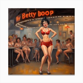 Betty Bop 1 Canvas Print