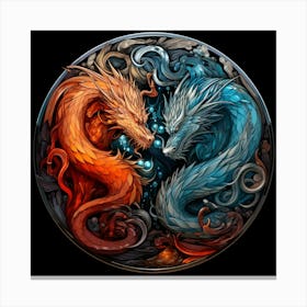 Dragons Canvas Print