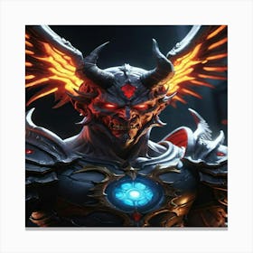 Demon 2 Canvas Print