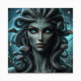 Medusa Look Canvas Print