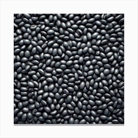 Black Beans 13 Canvas Print