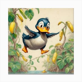 Donald Duck 32 Canvas Print