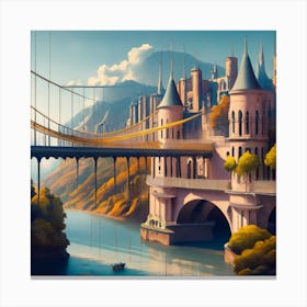 Harry Potter Bridge Canvas Print