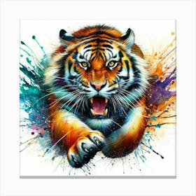 Tiger Painting 3 Canvas Print