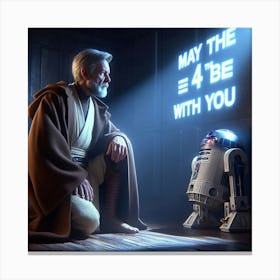 May The 4th Be With You 2 Canvas Print