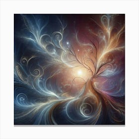 Light, Sound, Vibration-2 Canvas Print