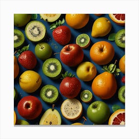 Leonardo Lightning Fruit 19 Art 2 Canvas Print