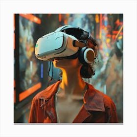 Virtual Reality (2) Canvas Print
