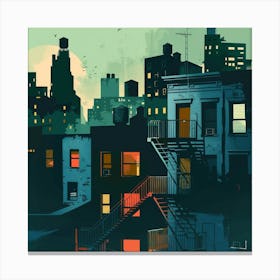 Nyc Cityscape Canvas Print