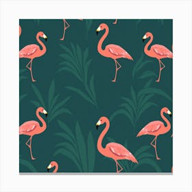 Flamingos 4 Canvas Print