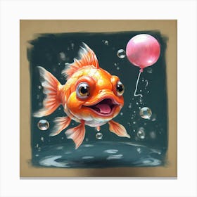 Goldfish 25 Canvas Print